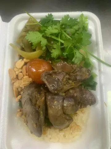 Hình ảnh xôi lòng gà