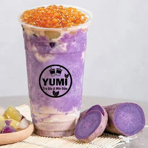 Hình ảnh Trà Sữa Khoai Lang Tím (Size 700ml)
