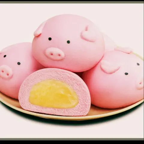 Hình ảnh Bánh bao con heo