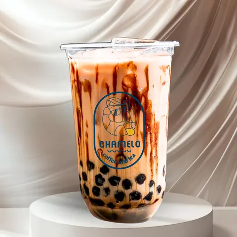 Hình ảnh Sữa tươi socola trân châu đường đen