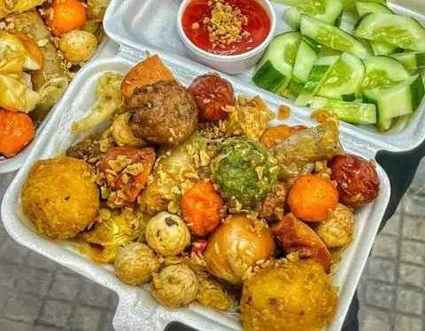 Hình ảnh combo cá viên chiên phần lớn