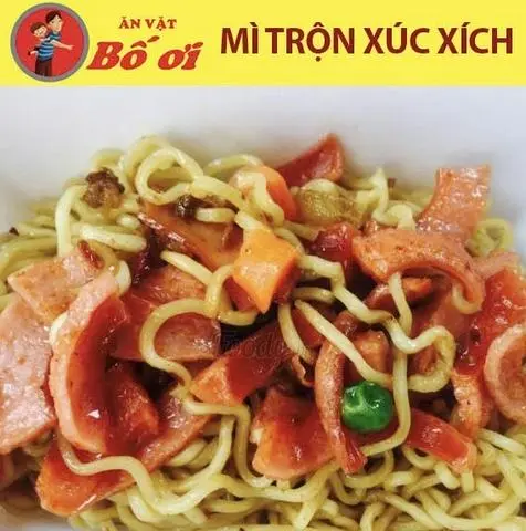 Hình ảnh Mì Trộn Xúc Xích