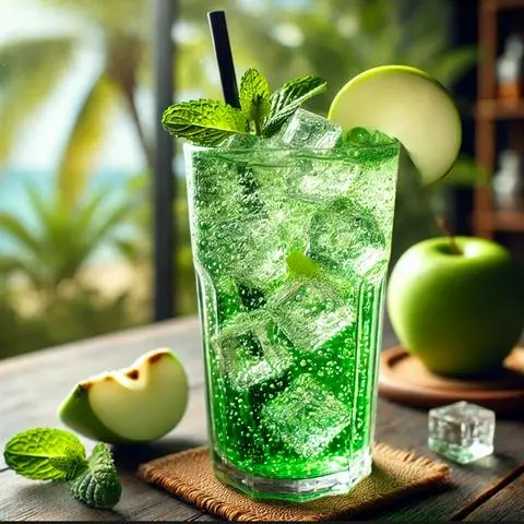 Hình ảnh Soda Táo Xanh Bạc Hà