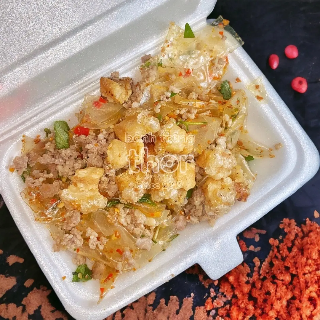 Hình ảnh Bánh tráng Đặc Biệt 2 (tỏi, thịt, tóp) ⭐️