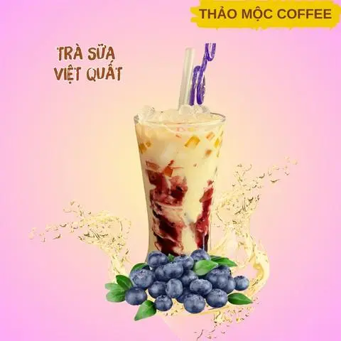 Hình ảnh Trà sữa việt quất