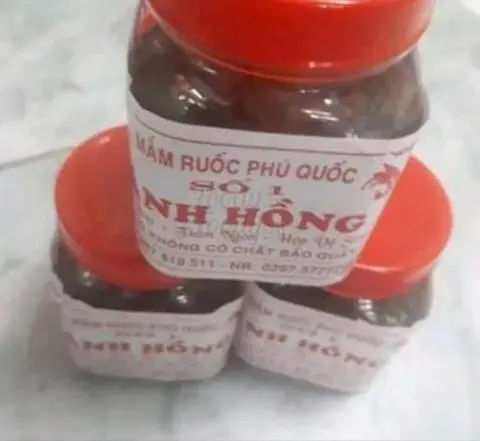 Hình ảnh mắm ruốc hủ lớn