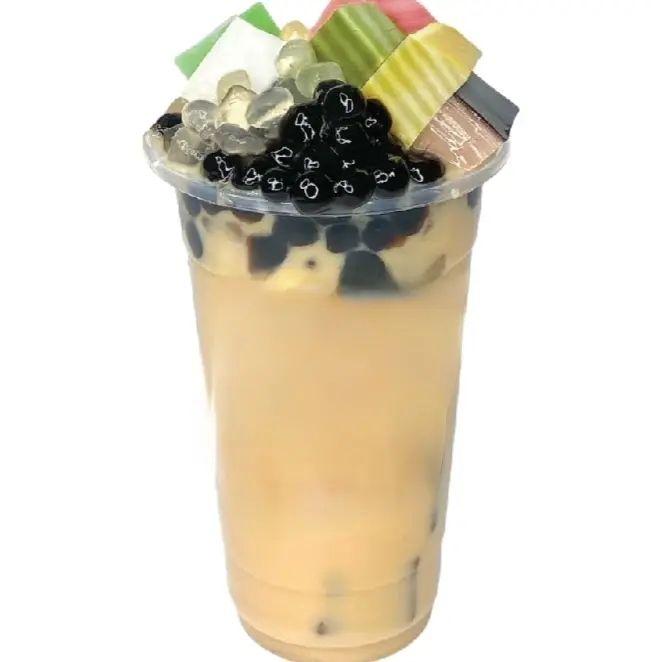 Hình ảnh Trà Sữa O Long Full Topping - Ly 700ml