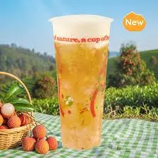 Hình ảnh Xanh nhài vải kem phô mai