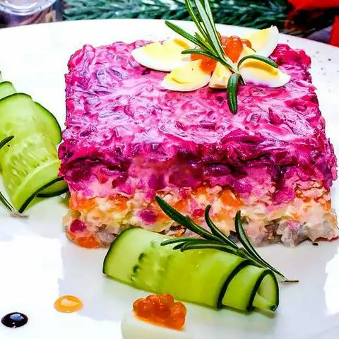 Hình ảnh Сельдь под шубой / Herring under a fur coat