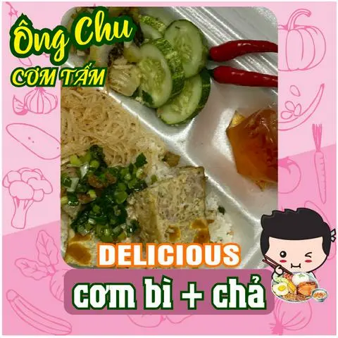 Hình ảnh Cơm bì chả