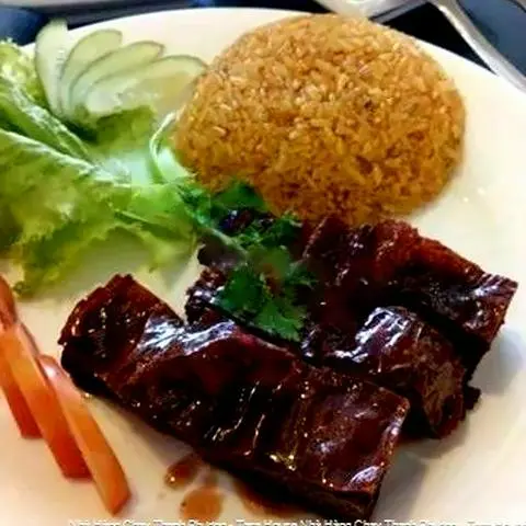 Hình ảnh Cơm vịt quay Bắc Kinh chay