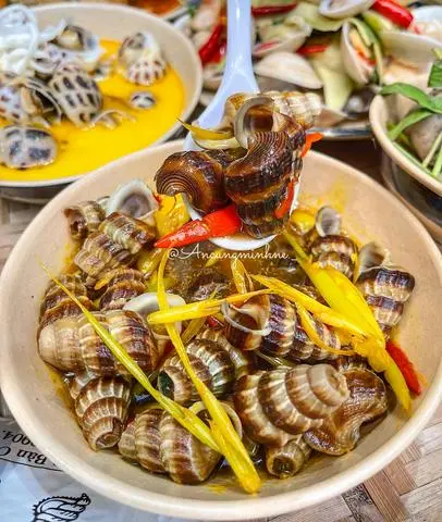 Hình ảnh Ốc len xào cay