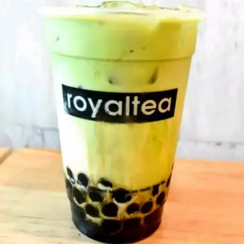 Hình ảnh Matcha trân châu đường đen