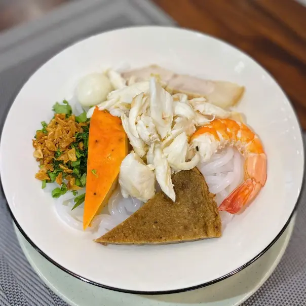 Hình ảnh bánh canh thịt cua