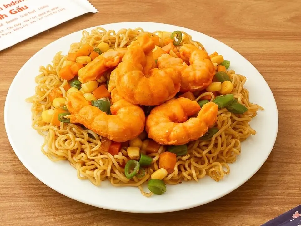Hình ảnh Mì Trộn Tôm Rurimi