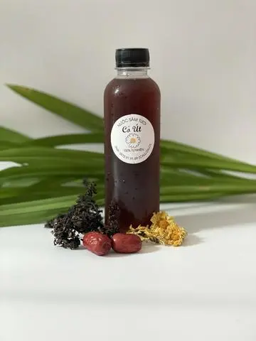 Hình ảnh Nước sâm tươi hoa cúc chai 350ml
