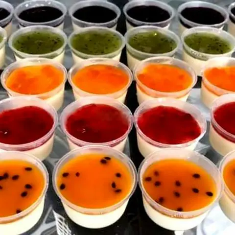 Hình ảnh Bánh panna đào 1 hũ