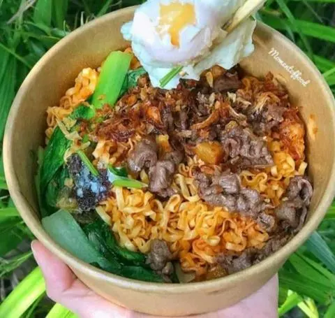 Hình ảnh Mì trộn thịt bò 