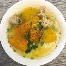 Hình ảnh Canh sườn hầm bí đỏ