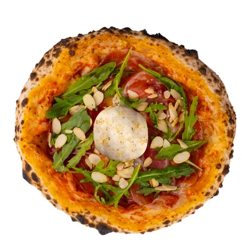 Hình ảnh Pizza San Daniele  Prosciutto And Burrata - Đùi Heo Muối Và Phô Mai Burrata Tươi