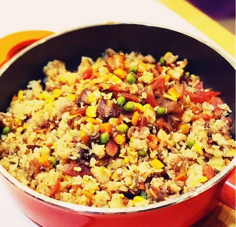 Hình ảnh cơm rang thập Cẩm bò 