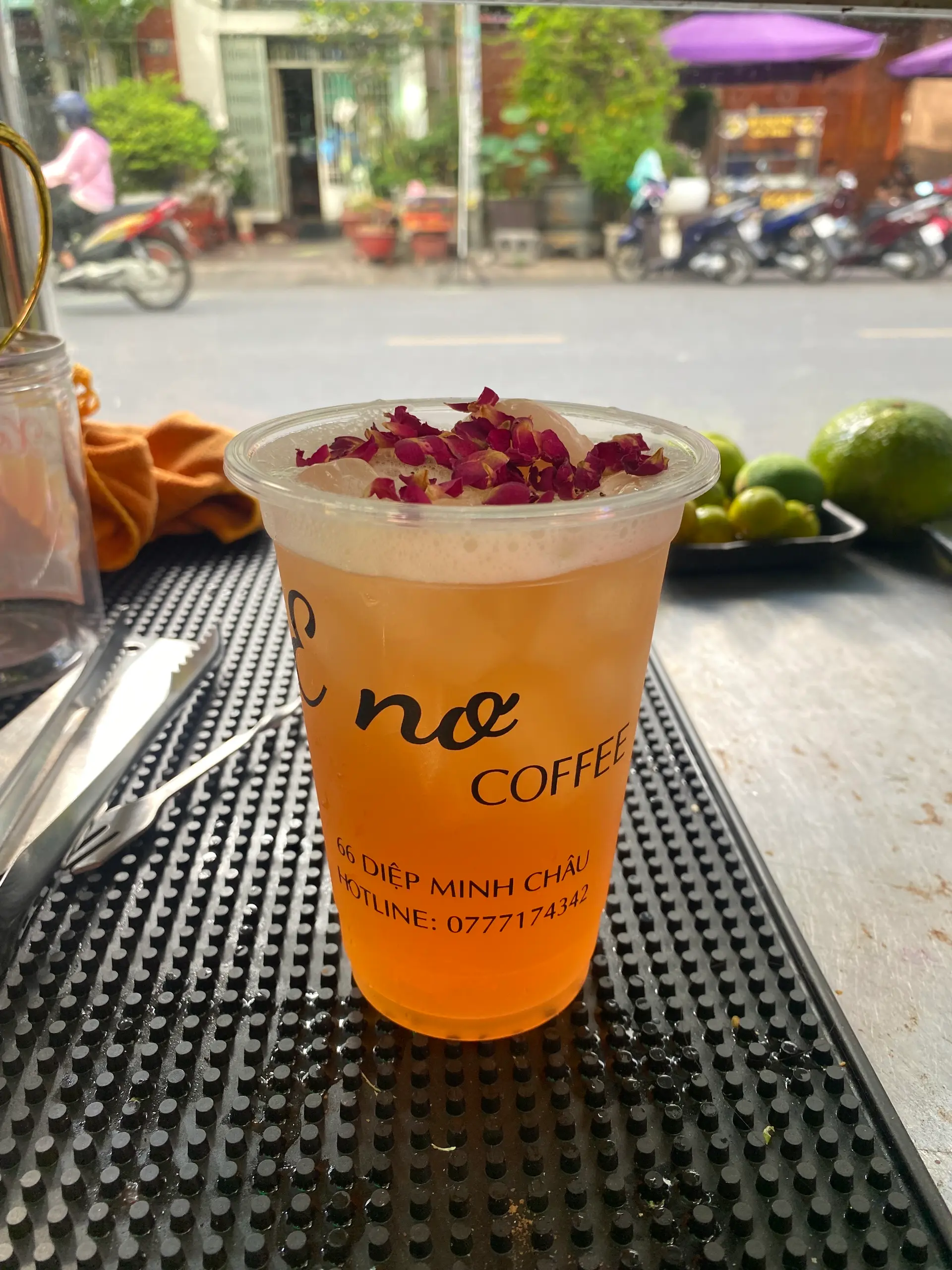 Hình ảnh Trà Vải Hoa Hồng