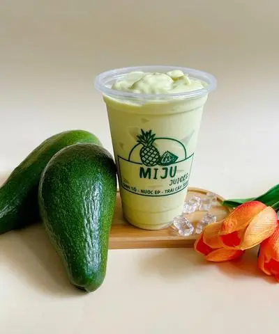 Hình ảnh Sinh tố bơ - dâu
