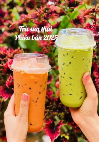 Hình ảnh Combo 4 ly trà sữa thái đỏ