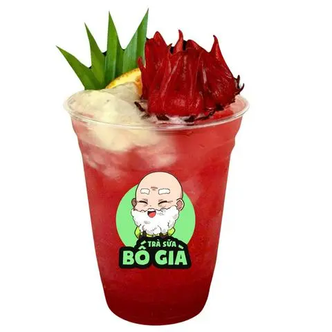 Hình ảnh Trà hibiscus Mãng Cầu Size L