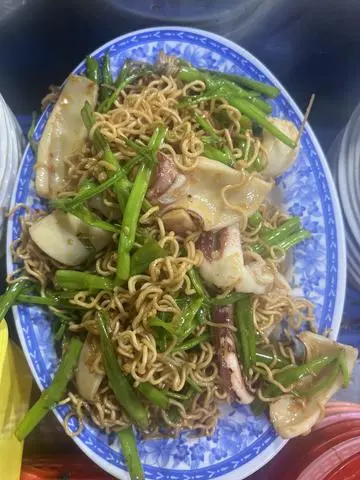 Hình ảnh mì mực indo