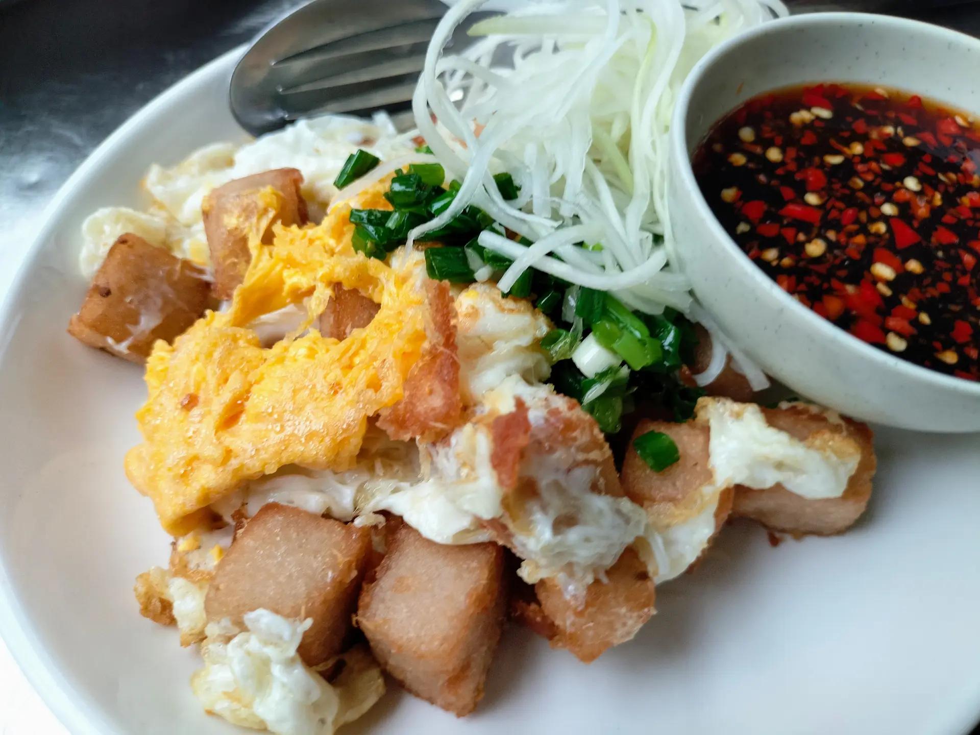 Hình ảnh Combo 4 phần bột chiên 2 trứng được tặng 1 phần bột chiên không trứng 32k