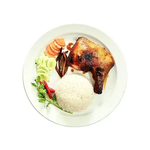 Hình ảnh Cơm Đùi Gà Nướng Lu 330gr
