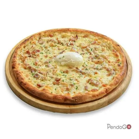 Hình ảnh Pizza carbonara