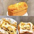 Hình ảnh Bánh mì hoa cúc nho sữa dừa