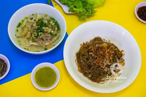 Hình ảnh Miến - Gà Xé