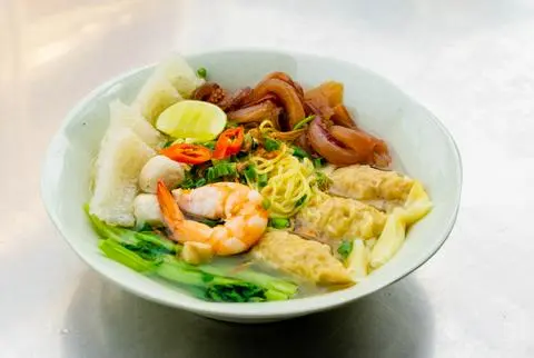 Hình ảnh Mì sủi cảo hải sản