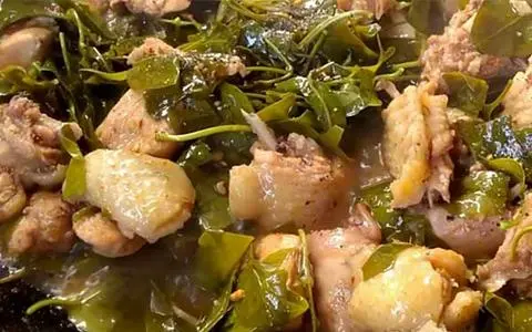 Hình ảnh Gà xào lá giang