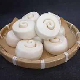 Hình ảnh Bánh bao hấp không nhân - bịch 10 cái