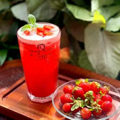 Hình ảnh Trà dâu tây tươi