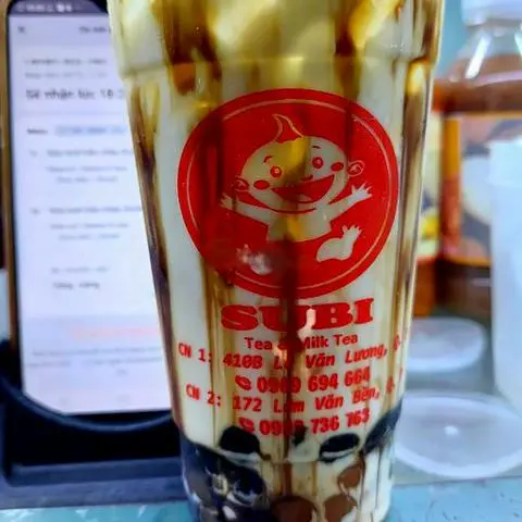 Hình ảnh Sữa tươi trân châu đường đen