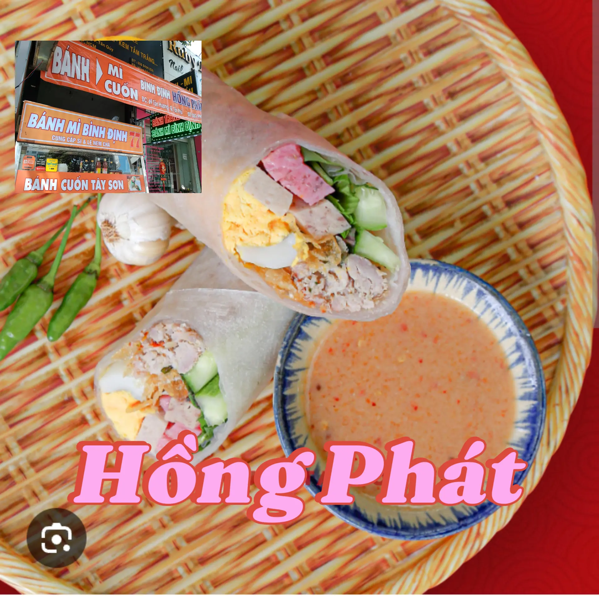 Hình ảnh Gỏi cuốn/ BÁNH CUỐN Tây Sơn Bình Định (Nước chấm tùy chọn)