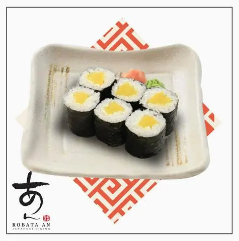 Hình ảnh Pickled Radish Roll/Sushi rong biển cuộn  củ cải vàng