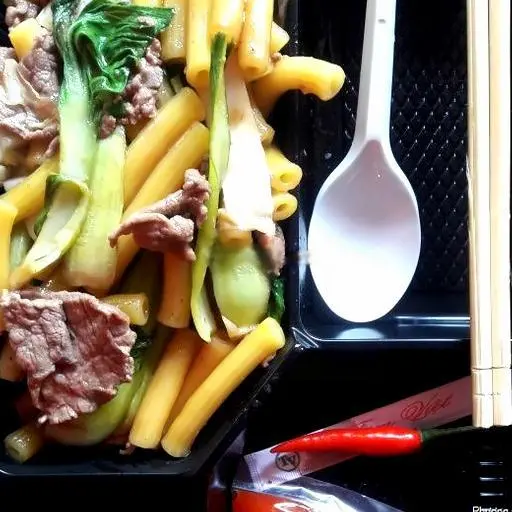 Hình ảnh Nui Xào Bò