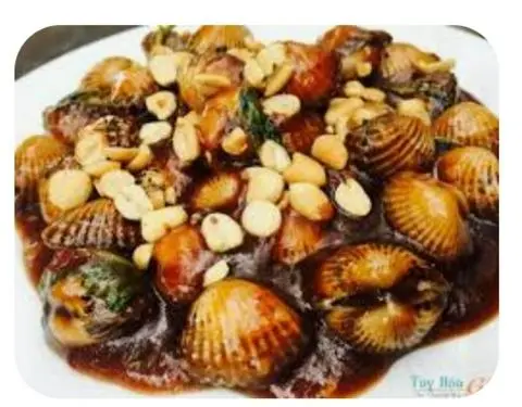 Hình ảnh Sò Huyết Xào Me 