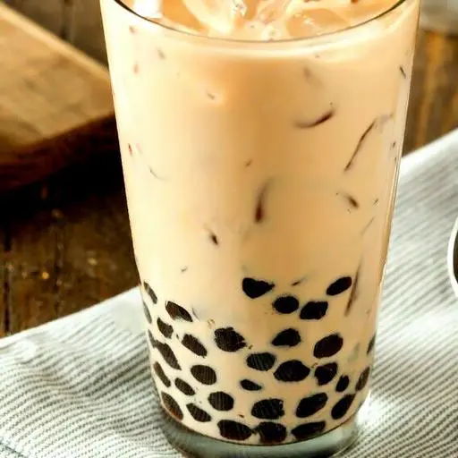 Hình ảnh TRÀ SỮA HƯƠNG ĐÀO ( THẠCH TRÂN CHÂU ĐEN )