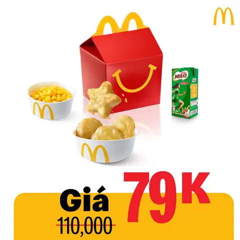 Hình ảnh Phần ăn cho bé Gà Viên - Kèm Đồ Chơi