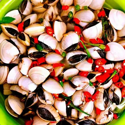 Hình ảnh Nghêu hấp thái