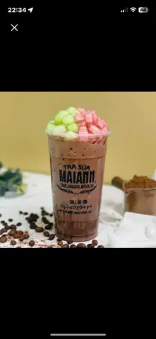 Hình ảnh Trà sữa socola củ năng khoai môn
