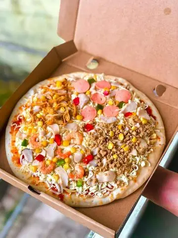 Hình ảnh Pizza Mix 4 Vị Đặc Biệt Size 22cm