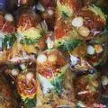 Hình ảnh Combo xoài lắc - bánh tráng trộn